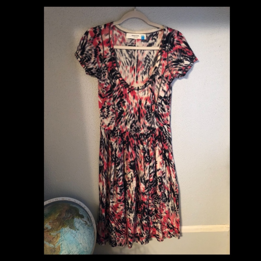 Sparrow colorful midi dress